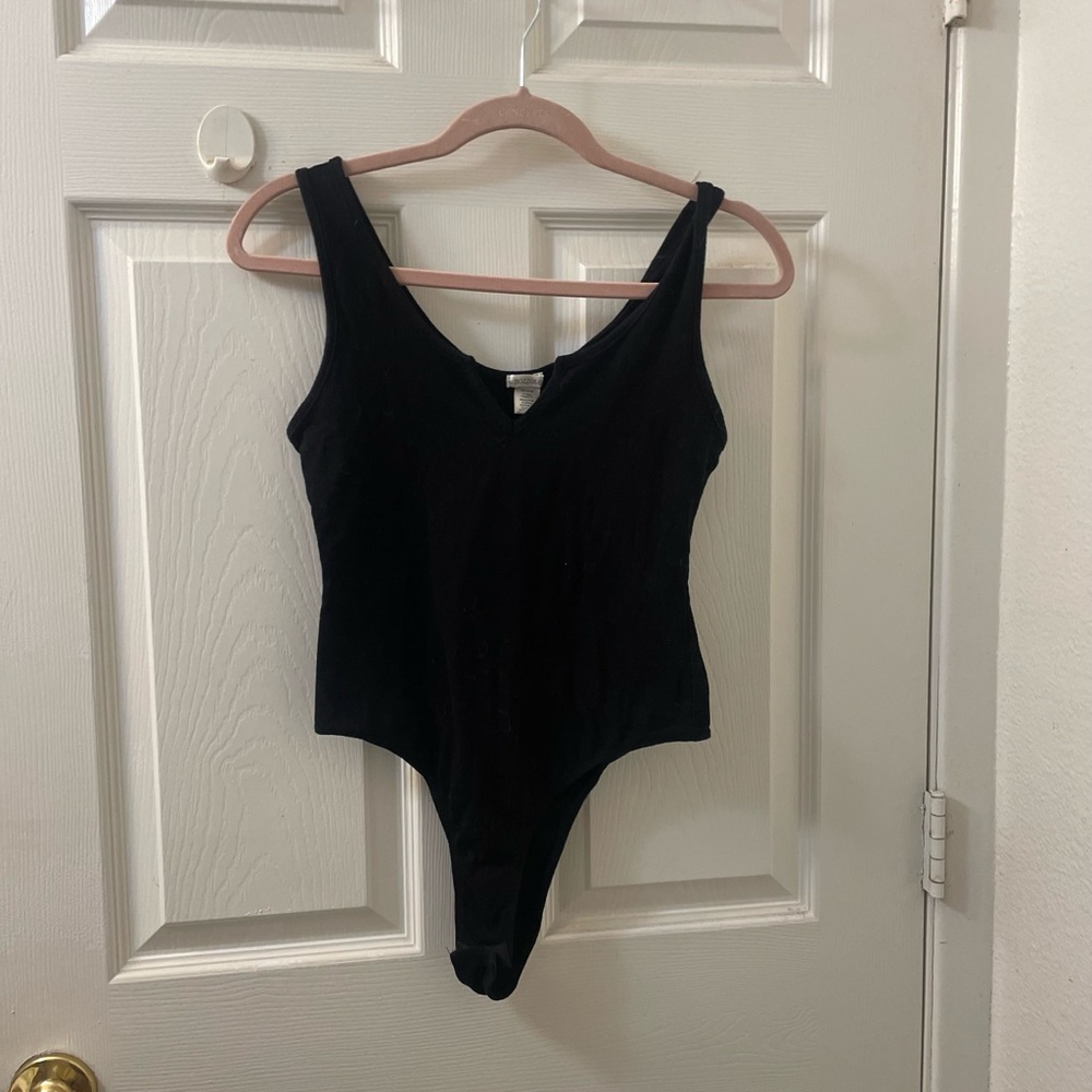 Bozzolo Black Bodysuit
